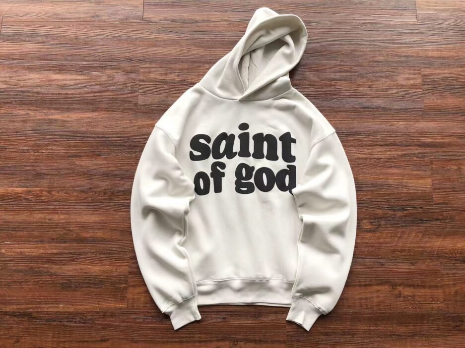 Saint Of Good White Hoodie